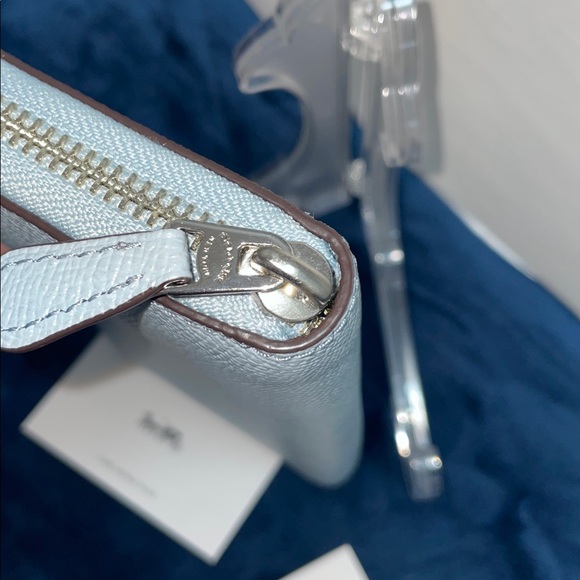 NWOT Coach Glitter Accordion Zip Wallet - Picture 4 of 13